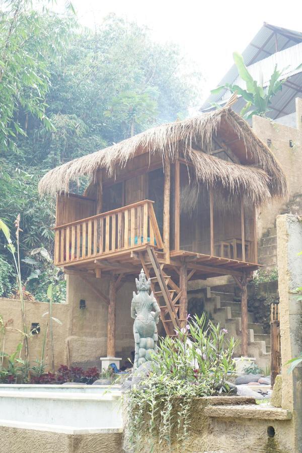 Bali Bamboo Jungle Huts And Hostel Tampaksiring Exterior foto