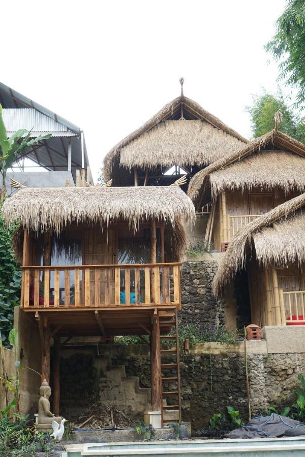 Bali Bamboo Jungle Huts And Hostel Tampaksiring Exterior foto