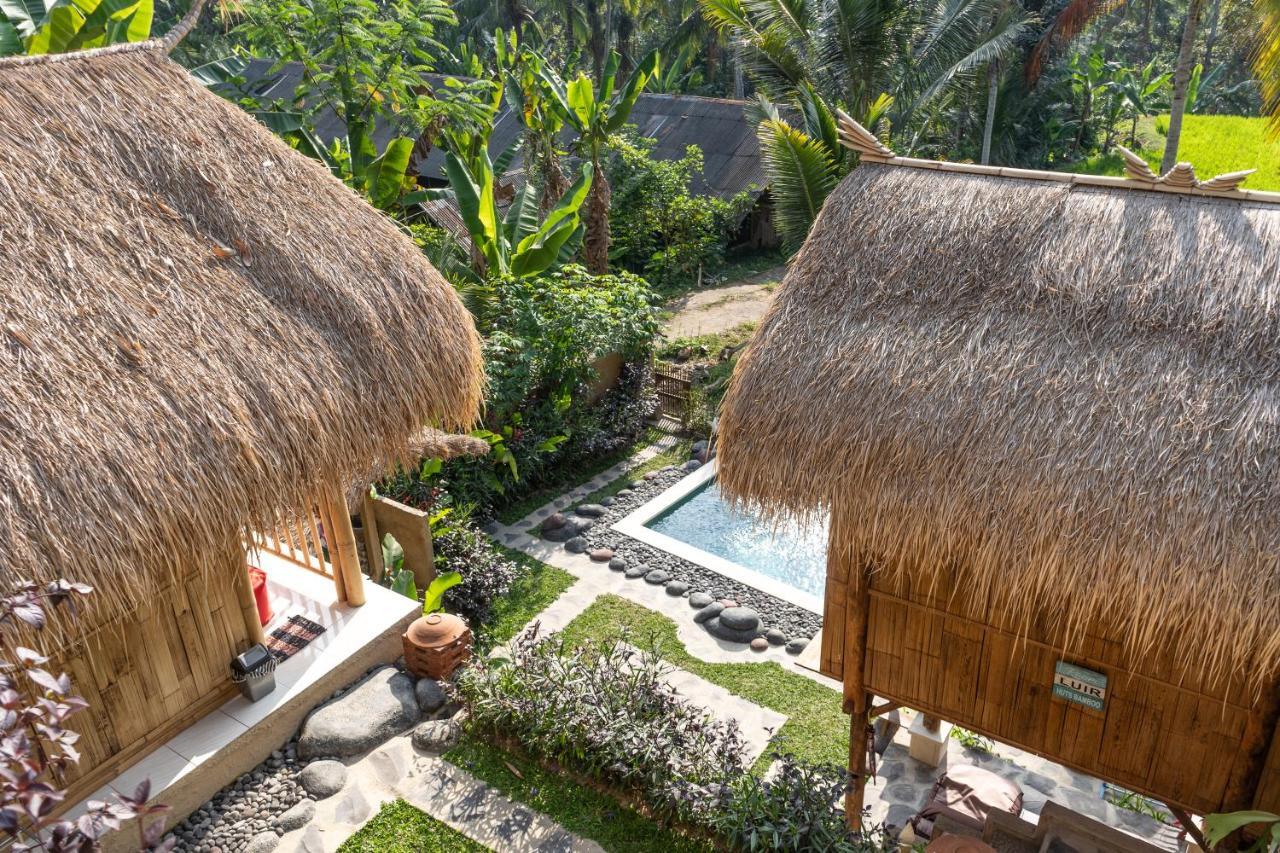 Bali Bamboo Jungle Huts And Hostel Tampaksiring Exterior foto