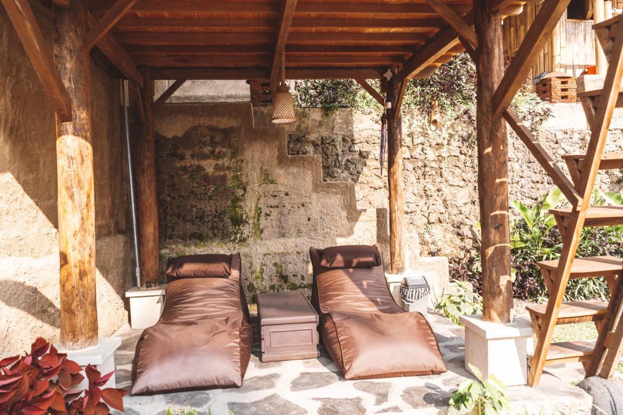 Bali Bamboo Jungle Huts And Hostel Tampaksiring Exterior foto