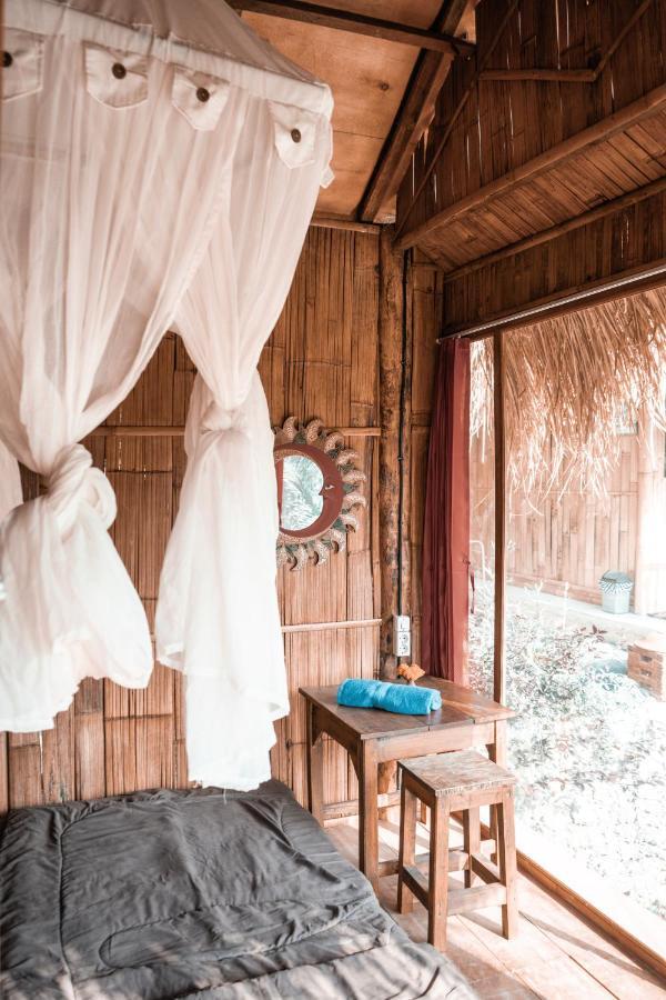 Bali Bamboo Jungle Huts And Hostel Tampaksiring Exterior foto